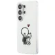 Karl Lagerfeld IML Karl&Choupette MagSafe dėklas Samsung Galaxy S26 Ultra, skaidrus