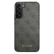 Samsung Galaxy S22 5G (SM-S901) Guess 4G Metal Gold Logo Case Cover, Grey