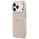 Guess HC Magsafe PU w/ Peony Hot Stamp Case for iPhone 17 Pro, Pink