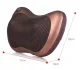 SHIATSU 3D masažinė pagalvė su infraraudonųjų spindulių šildymu, ruda
