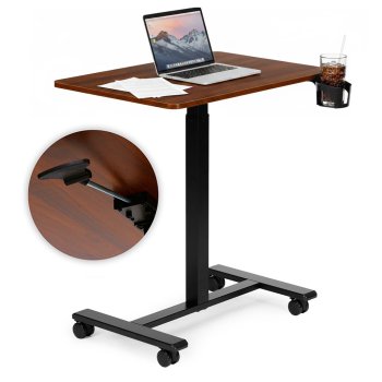 ModernHome reguliuojamo aukščio mobilus stalas 70x48 cm, modelis 141153