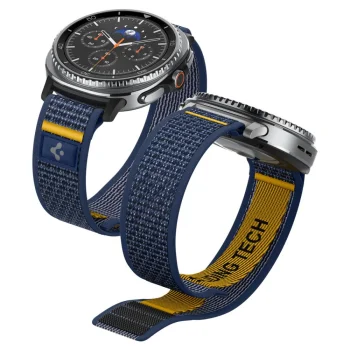 Spigen Athlex Air Watch Strap for Samsung Galaxy Watch 40/44/46 mm, Navy Blue
