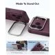 ESR Cyber Tough Kickstand MagSafe dėklas iPhone 18 Pro / 17 Pro su stovu, bordo