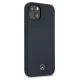 Mercedes dėklas iPhone 13 mini telefonui Silicone Line, tamsiai mėlynas