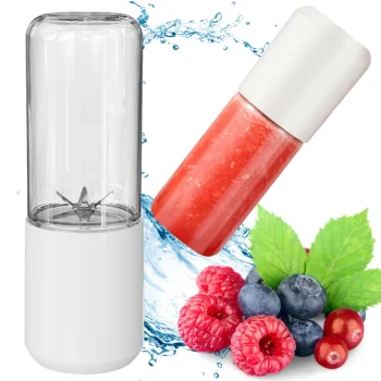 Belaidis mini kokteilių trintuvas 150W, 400 ml, baltas