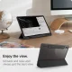 Spigen Ultra Hybrid Pro dėklas Samsung Galaxy Tab S9+ Plus planšetei, juodas