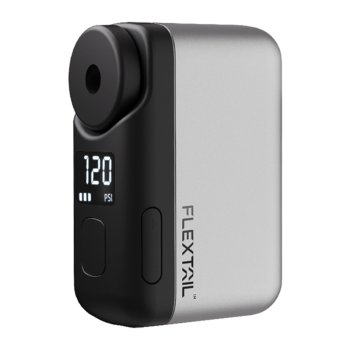 Flextail Tiny Bike Pump Pro-G nešiojama elektrinė dviračio pompa, pilka