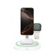 Tech-Protect QI15W-A46 3in1 Magnetic MagSafe Inductive Charger - White