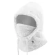 Slidinėjimo balaklava Qunature Arctic Velvet, L dydis, balta
