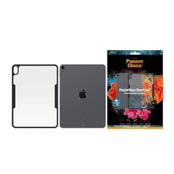 PanzerGlass ClearCase dėklas Apple iPad 10.9 (2022) (A2757 A2696), skaidrus/juodas