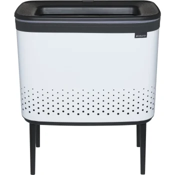 Skalbinių dėžė Brabantia Bo 60 L, balta