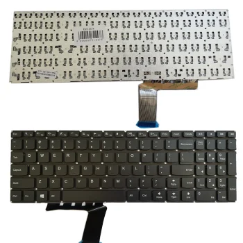 Klaviatūra Lenovo Ideapad 310-15 serijai, US išdėstymas, juoda