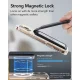 ESR Classic RFID MagSafe magnetinis kortelių dėklas su stovu, Juodas