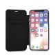 Karl Lagerfeld Valentine atverčiamasis dėklas iPhone X / XS telefonui, raudonas