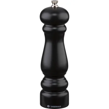 Pipirų malūnėlis Zassenhaus Potsdam, 20 cm, juodas