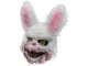 Scary Rabbit Halloween Mask Creepy Killer Bunny Costume