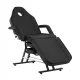 Kosmetologinė kėdė Sillon su padėklais, juoda