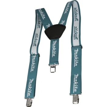 Petnešos Makita E-05402 su spaustukais, 50 mm, mėlynos ir baltos