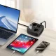 Tech-Protect PCS3X4 ilgintuvas, 3 lizdai, 2x USB-A, 2x USB-C 200 cm, juodas