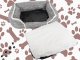 Soft and Comfortable Dog Bed with Cushion, Size M