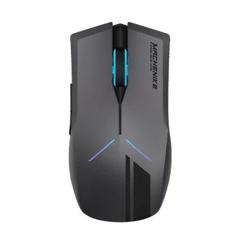 Belaidė žaidimų pelė Machenike M721, 10000 DPI, RGB, juoda