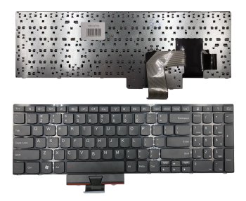 Extra Digital Lenovo Thinkpad Edge E520 / E525 klaviatūra su rėmeliu, juoda