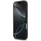 Mercedes dėklas iPhone 17 telefonui Leather The Move MagSafe, juodas