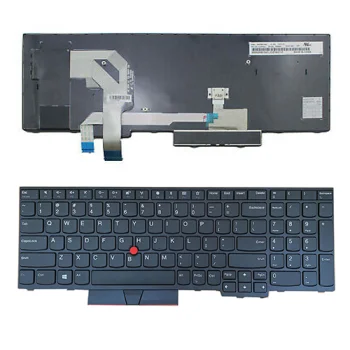 Lenovo ThinkPad T570 / T580 Backlit Keyboard (US), Black