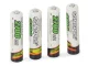 Įkraunamos AAA R3 baterijos 2700mAh, 4 vnt.