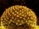 LED girlianda tinklas 100 LED 1x2m šiltai balta