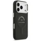 Karl Lagerfeld dėklas iPhone 17 Pro telefonui Karl RSG Logo MagSafe, juodas