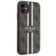 Guess dėklas iPhone 11 / XR su MagSafe, rudas