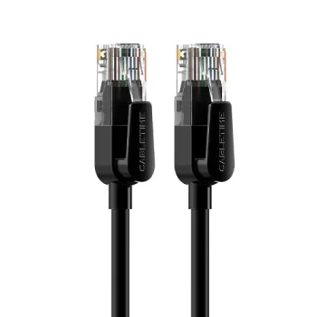 Cat6 UTP tinklo kabelis 10 m, juodas