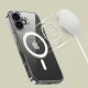 Tech-Protect FlexAir Hybrid MagSafe dėklas iPhone 16, skaidrus