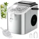 Ruhhy Ice Maker 1.2L Silver + Scoop