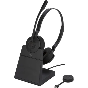 Kompiuterinės ausinės Jabra Engage 55 SE Stereo USB-C UC su stovu