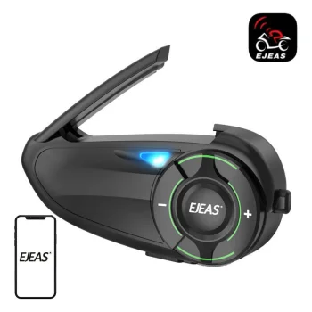 Motociklininko pasikalbėjimo įranga EJEAS Q8 su Mesh ir Bluetooth 5.1