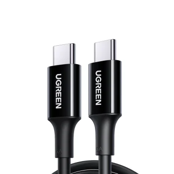 Ugreen US300 USB-C to USB-C Cable 5A 480 Mbps 2m, Black