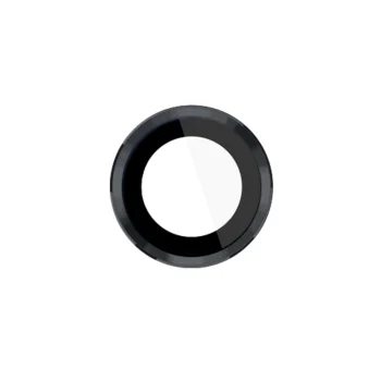 Apsauginis kameros stiklas 3mk Lens Protection Pro skirtas iPhone 17 Air, juodas