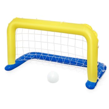 Pripučiami baseino vartai su kamuoliu Bestway 52123, 142x76 cm
