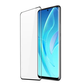 Apsauginis stiklas Dux Ducis Curved Glass telefonui Honor 60 Pro su juodu rėmeliu