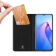 Atverčiamasis dėklas Dux Ducis Skin Pro telefonui Oppo Reno 8 Pro su stovu, juodas