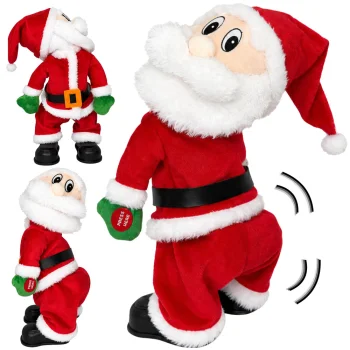 Twerking Santa Claus Funny Dancing and Singing Christmas Decoration