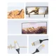 Orico H4Y1 HDMI 2.0 laidas 4K 60Hz 0.5 m, juodas