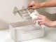 Cosmetics Makeup Organizer Container Storage Box with Drawer and Mirror