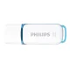 USB atmintinė Philips Snow Edition 16 GB USB 3.0, balta / mėlyna