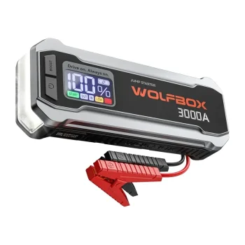 Užvedimo įrenginys WOLFBOX MegaVolt 16 16 000 mAh 3000 A 12 V
