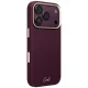 Dėklas Uniq Coehl Mirelle skirtas iPhone 18 Pro / 17 Pro su MagClick, bordo