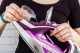 Garinis lygintuvas ELDOM DA35 su automatinio išsijungimo funkcija, 2200W, violetinis