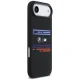 Dėklas BMW M Silicon Horizontal Line MagSafe telefonui iPhone Air, juodas